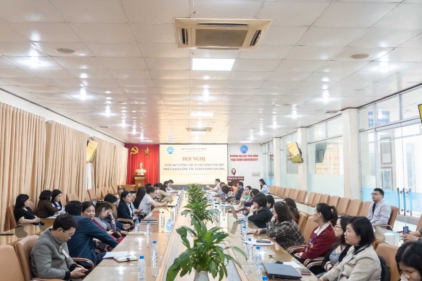 TỔNG KẾT CÔNG TÁC TUYỂN SINH NĂM 2025, TRIỂN KHAI CÔNG TÁC TUYỂN SINH NĂM 2026